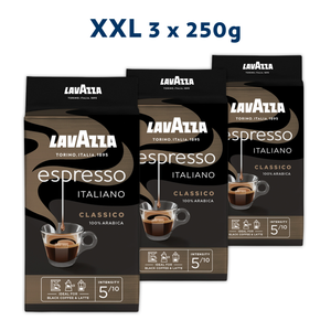 Lavazza Mljevena kava Espresso Italiano 100% Arabica XXL Pakiranje 3x250G