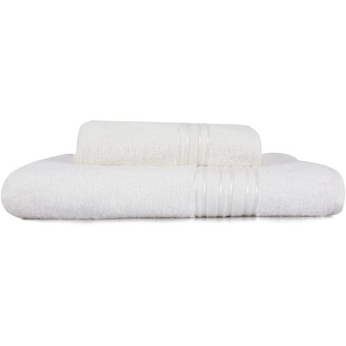 Dora - Cream Cream Towel Set (2 Pieces) slika 2