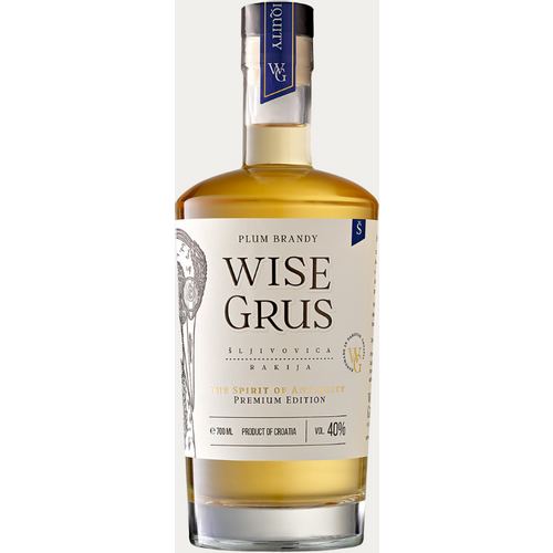 Wise Grus rakija Šljivovica 0.7l slika 1