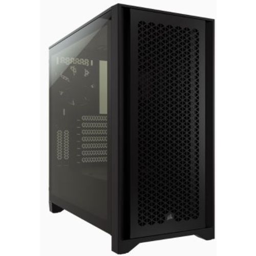 CORSAIR 4000D AIRFLOWTempered Glass, Mid-TowerATX Case  Black slika 1