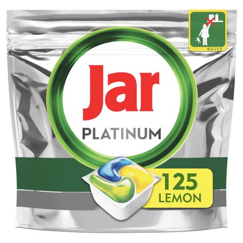 Jar Tablete za pranje posuđa Platinum Lemon 125kom XXL slika 1