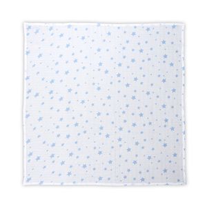 LORELLI dekica za previjanje muslin 80/80 Cm White With Aquatic  