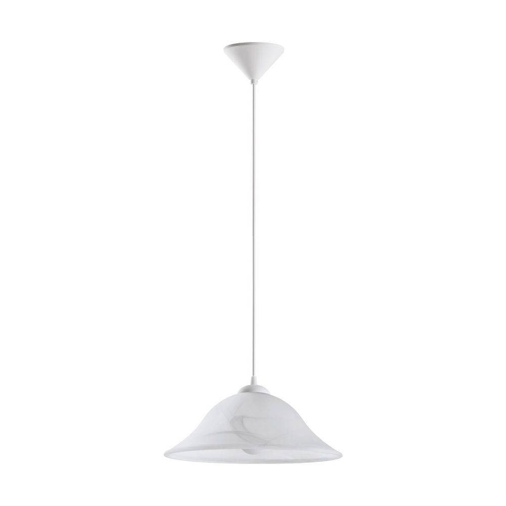 Eglo Albany Visilica/1, DM 350, Alabaster Bijela slika 1