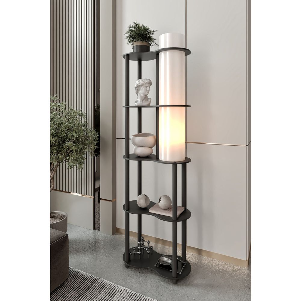 Podna Lampa KS-11108 - Crna slika 2