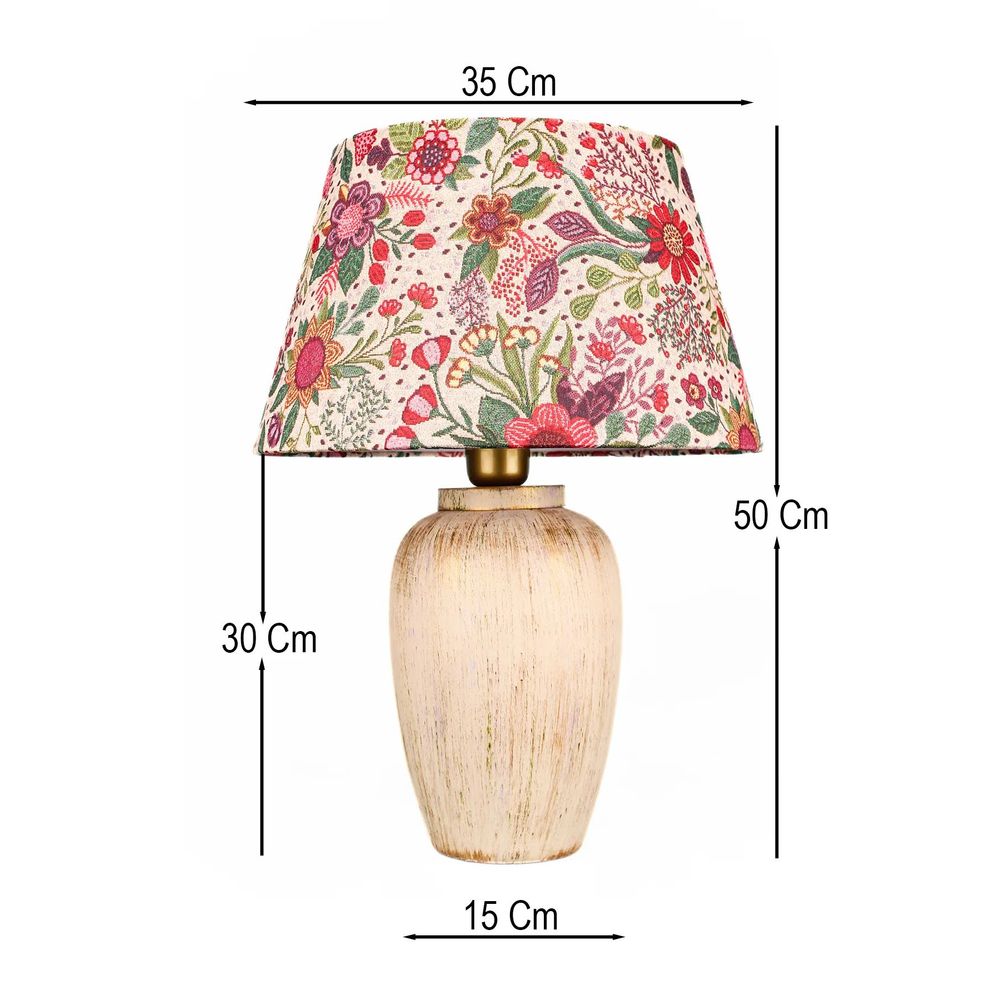 BK089 Ecru Stolna Lampa slika 2