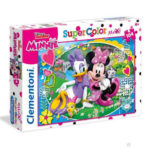 Clementoni Puzzle 104 Maxi Minnie Happy Helpers slika 1