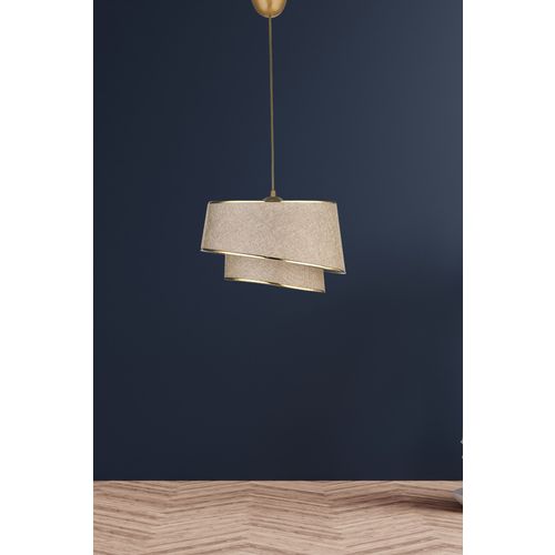 KS-2002 BeigeGold Chandelier slika 1