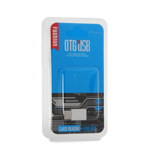 Adapter OTG micro USB na Type C beli slika 3