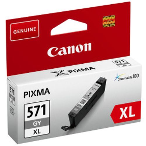 Canon tinta CLI-571GY XL, siva slika 2
