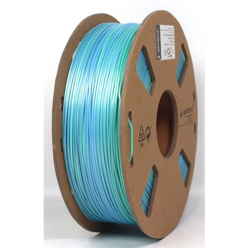 3DP-PLA-SK-01-BG PLA Svilenkasti duga Filament za 3D stampac 1.75mm, kotur 1KG blue/green slika 7