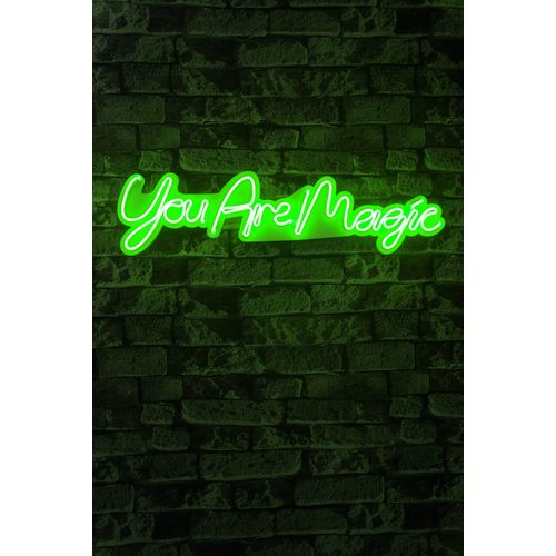 Wallity Ukrasna plastična LED rasvjeta, You are Magic - Green slika 2