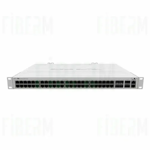 MikroTik svič CRS354-48G-4S+2Q+RM L3  upravljiv svič 48 x 1GbE RJ45 & 4x10GbE SFP+ & 2 x 40GbE QSFP slika 1