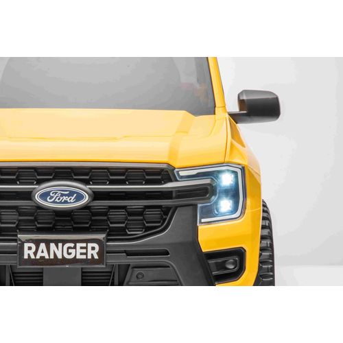 Licencirani auto na akumulator Ford Ranger LIFT - žuti slika 10