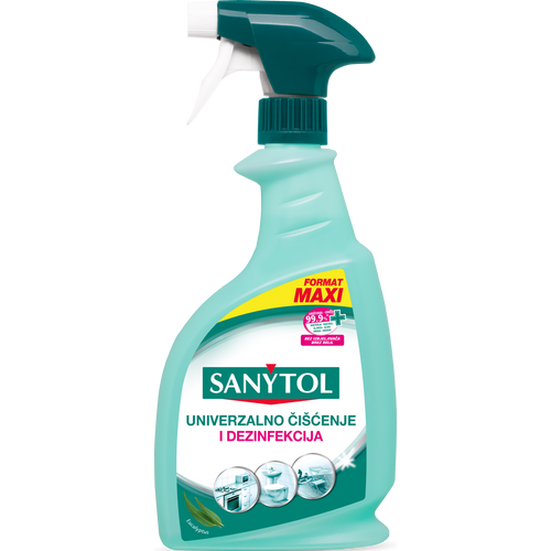 Sanytol višenamjensko sredstvo za čišćenje i dezinfekciju maxi 500 ml + 250 ml GRATIS slika 1
