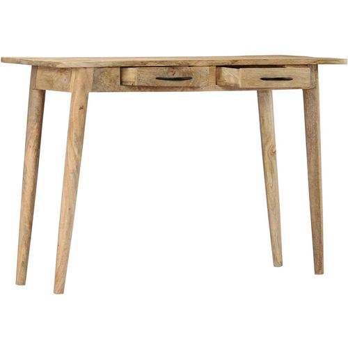 Konzolni stol od grubog masivnog drva manga 115 x 40 x 75 cm slika 5
