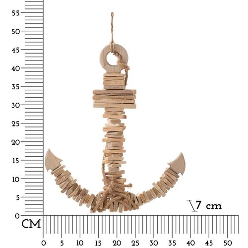 Mauro Ferretti Zidna dekoracija ANCHOR 39X7X46 cm slika 6