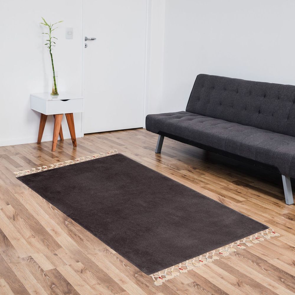 Antibakterijska Kupatilska Podloga Antracit 100 x 400 cm slika 1