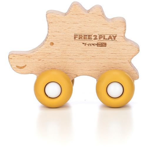 FREE 2 PLAY drveni jež na kotačima 46262 slika 1