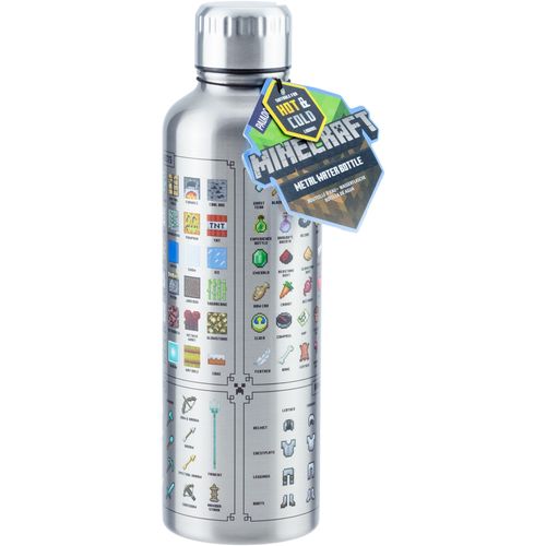 PALADONE MINECRAFT METAL WATER BOTTLE slika 2