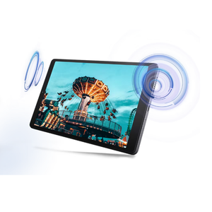 Lenovo Tab M8 HD 4th Gen (TB301XU) ZAD10047RS Tablet, (Arctic Grey, 4G LTE+Call, Clear Case+Film), 8" HD (1280x800) IPS ADS, MTK Helio 8-Cores 2.2GHz, 4GB RAM, 64GB, GPS, WiFi ac, BT5.0, USB-C, Dolby, 2.0MP/5.0MP, nanoSIM, mSD (128G max), 5100mAh, Android 13