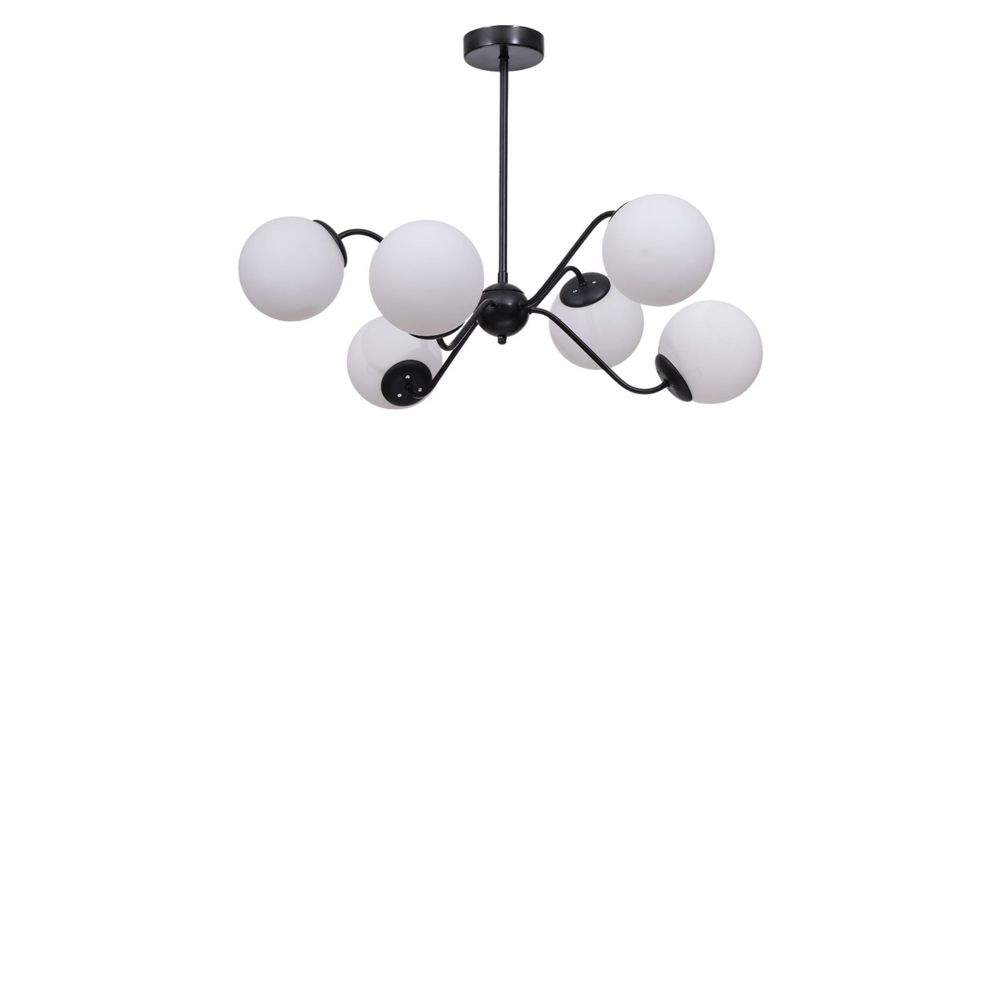 Opviq Luster 139, Bijela, Crna slika 2