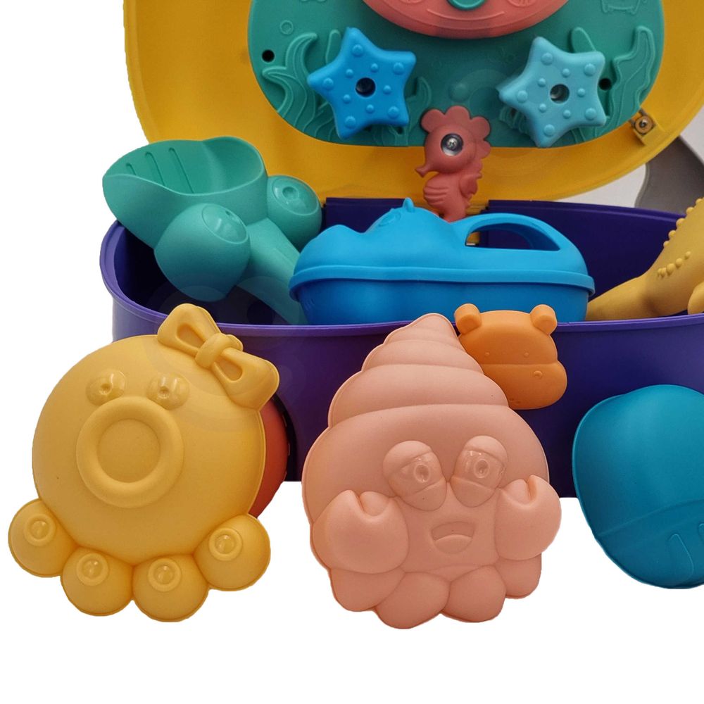 Woopie set s pijeskom 3u1 kofer pas + igračka za vodu slika 6
