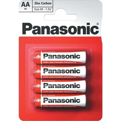 Panasonic baterija AA R6R blister pakiranje 4 komada slika 1