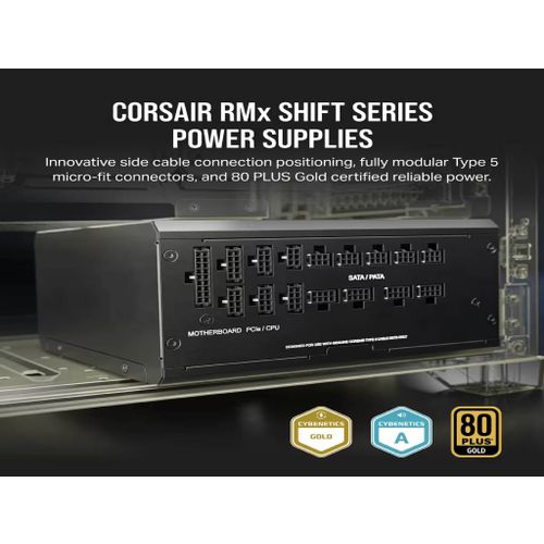 CORSAIR RM1200X Napajanje CP-9020254-EU 1200W ATX 80+Gold modularno crna slika 2