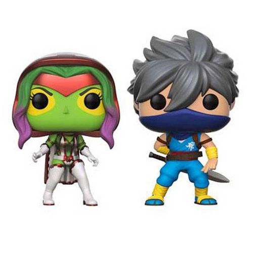 Capcom vs Marvel POP! Vinyl 2-Pack Gamora vs Strider (Player 2) slika 1