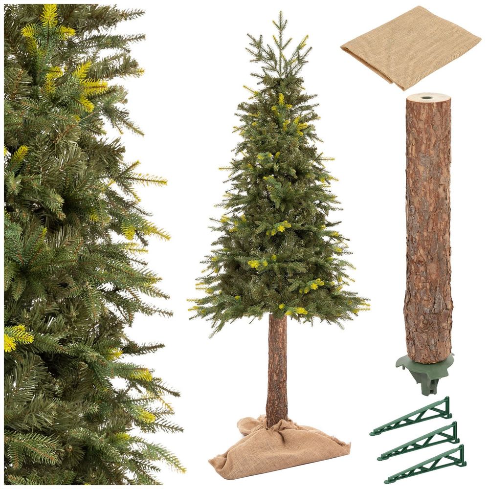 Ct0200 prirodna smreka na deblu 220 cm slika 6