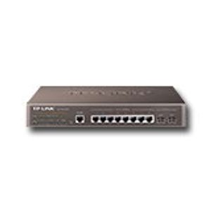 TP-Link TL-SG3210 8-port L2 Managed Switch,8 x 10/100/1000Mbps RJ45 ports + 2 Gigabit SFP slots,Port/Tag/MAC/Protocol-based VLAN,GVRP,STP/RSTP/MSTP,IGMP V1/V2/V3Snooping,L2/L3/L4 Traffic Classification/Priority Management,L2/3/4 ACL,1U 13-inch