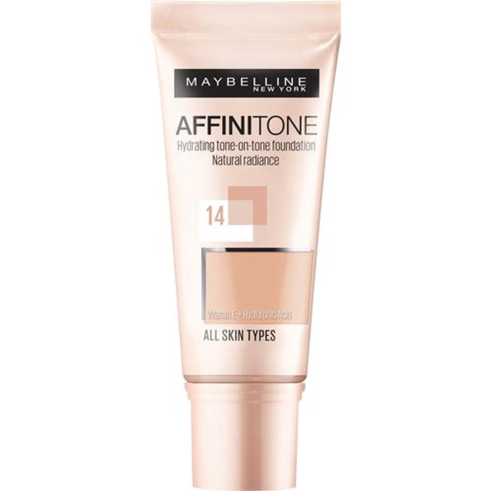 Maybelline New York Affinitone Tečni puder 14 Creamy slika 1