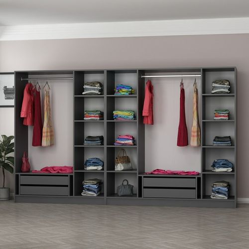 Kale - 4942 Anthracite Wardrobe slika 3