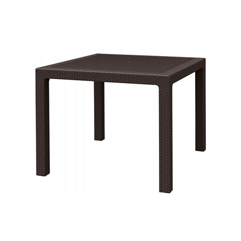 Keter sto 95x95x74.5cm QUARTET smeđi slika 1