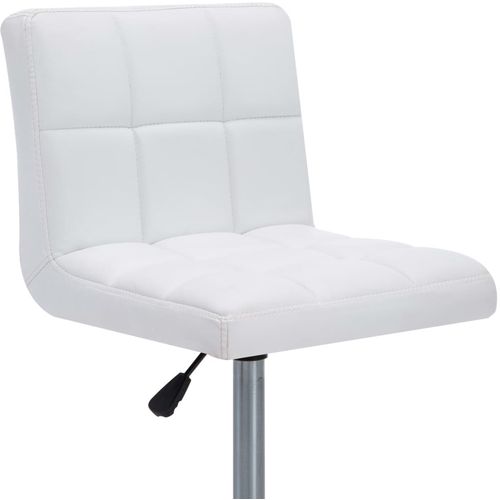 Blagovaonske stolice od umjetne kože 2 kom bijele slika 8