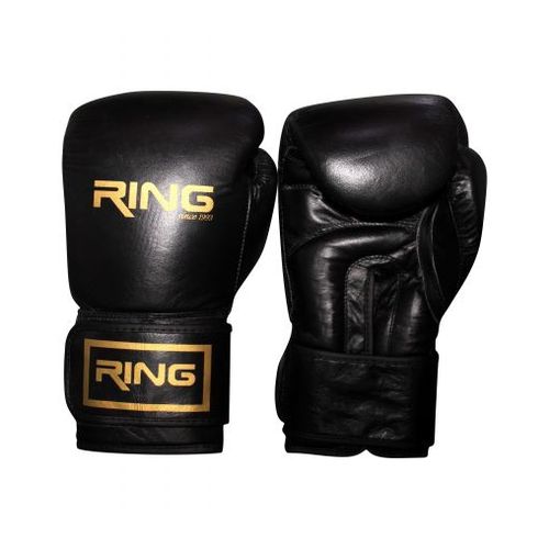 RING rukavice za boks 10 OZ kozne - RS 3311-10 black slika 1