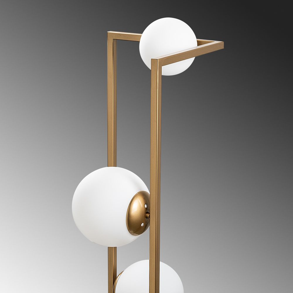 Krevetna Lampa Corner 13776 - Zlatna slika 7