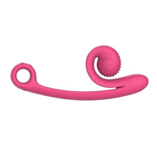 Snail Vibe Curve Duo Vibrator - Pink slika 3