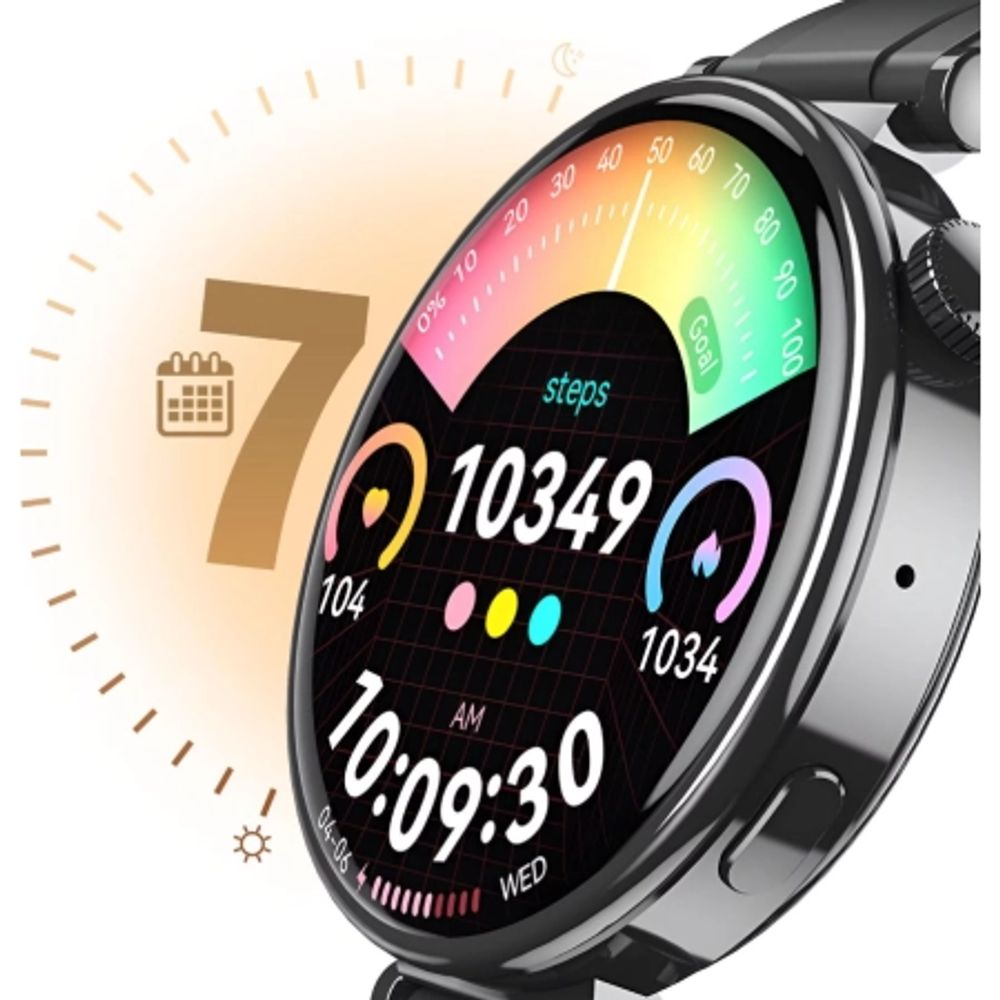 XO Pametni sat GT4 Mini, Amoled Black slika 5