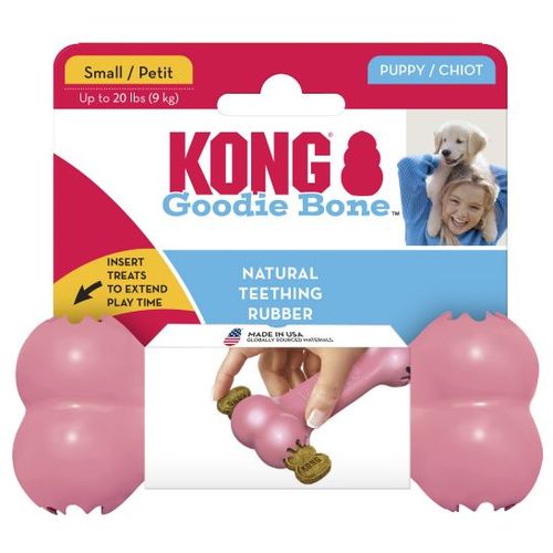 KONG Igračka za štence, Puppy Goodie Bone, Small, 4,83x13,08x3,18cm slika 2