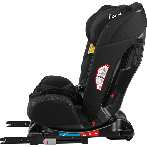 Lionelo Auto-sedište SANDER, 2x ISOFIX, 0-36Kg, crna slika 9