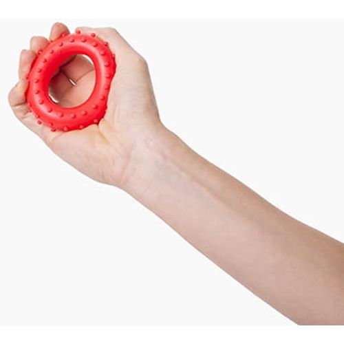 Tullo gumeni šiljasti prsten za rehabilitaciju crveni 7,2cm slika 3