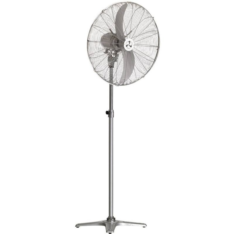 CasaFan WM2 Stand Eco stoječi ventilator 123 W (Ø x V) 65 cm x 158 cm srebrno-siva, krom (sjajan) boja image