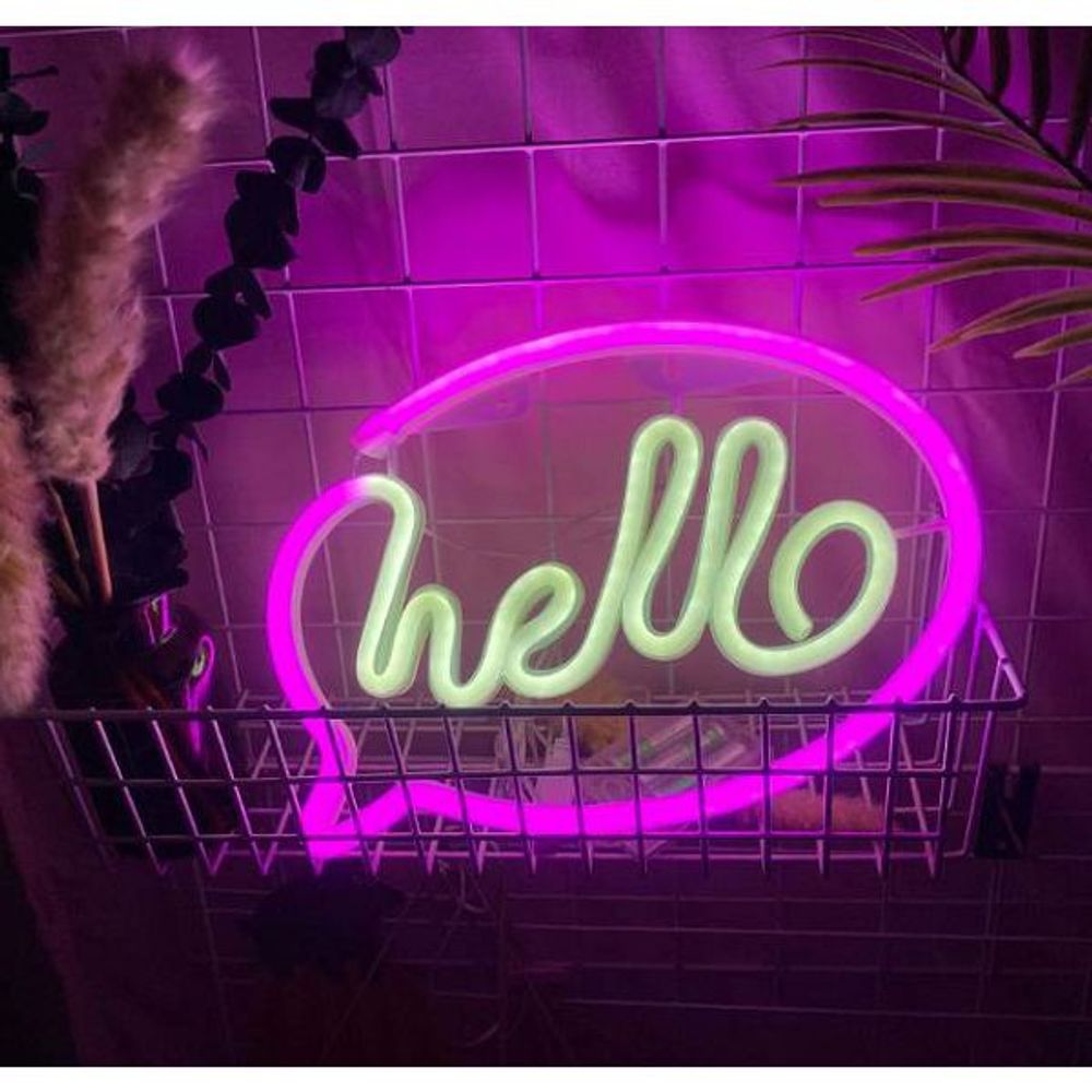 NEON LED svjetiljka "Hello" FM-NL41 slika 1