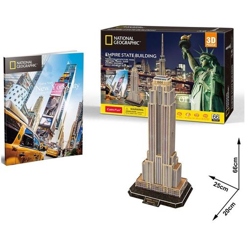 Cubicfun Puzzle Empire State Building Ds0977H slika 1