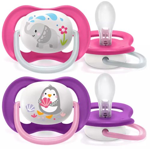 DUDA VARALICA ULTRA AIR GIRL Pacifier 6-18m(2kom) slika 1