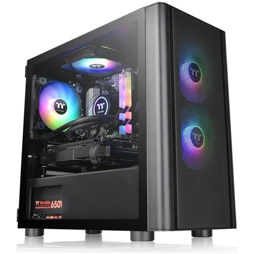 Thermaltake V150 ARGB Breeze Micro case, tempered glass, 3x 120mm ARGB fan slika 1