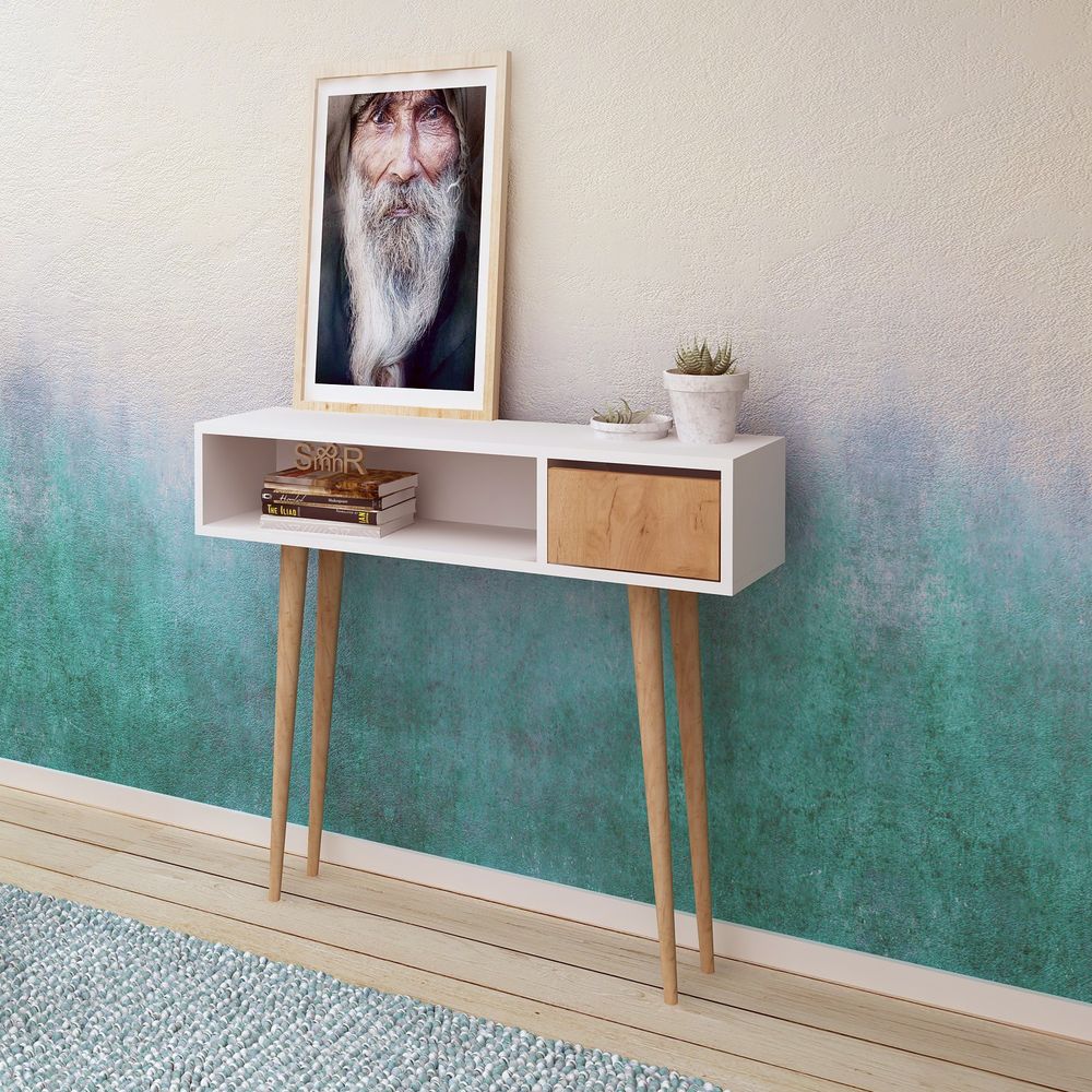 Kiogi Oak Bijeli Sideboard slika 2