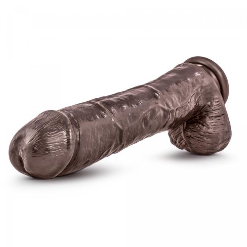 Dildo XL Dr. Skin - Mr. Ed, 33 cm, tamno smeđi slika 4