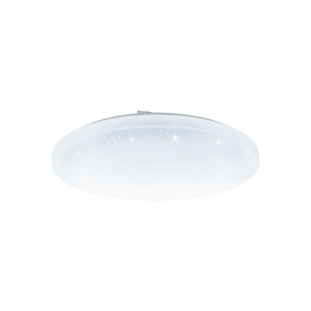 Eglo Frania-a plafonjera LED, 24W, promjer 400mm, sa daljinskim upravljačem, dimabilna, bijela/kristal slika 1